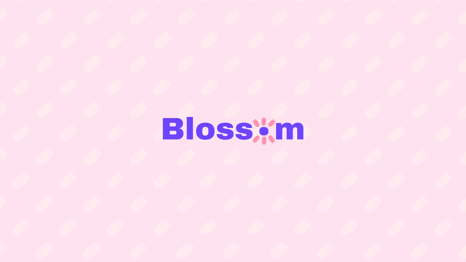 Blossom - A logo for a beauty services salon.
